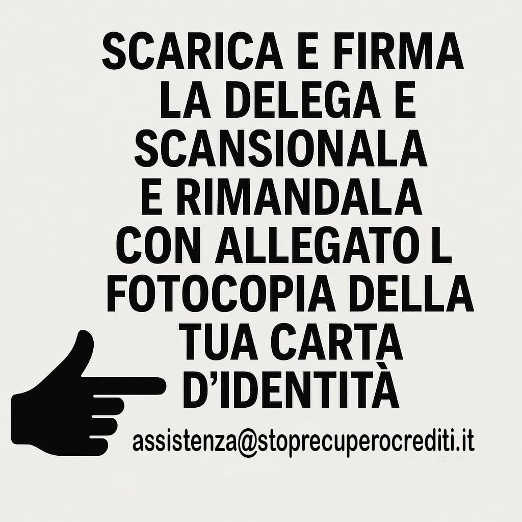 Scarica e firma la delega